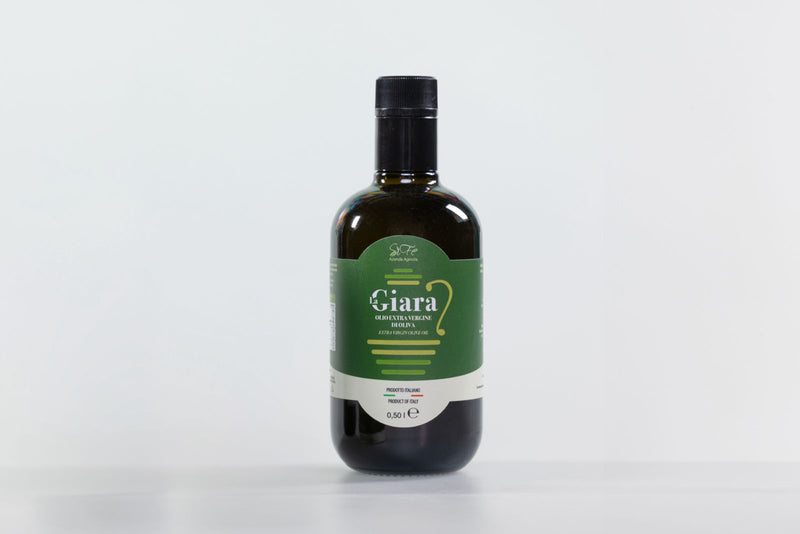 Extra virgin olive oil in LA GIARA bottle - 0.50 LITERS