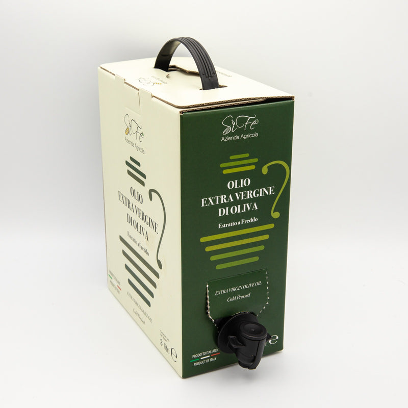 Olio Extravergine di oliva in Bag in Box LA GIARA - 3 LITRI